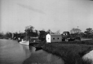 Second fishhouse built in 1939 by William Fletcher Raynor